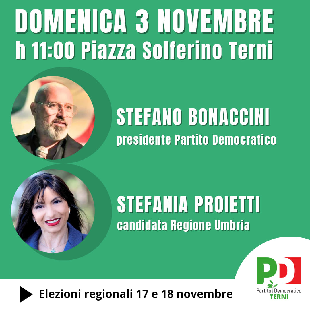 Domenica 3 Novembre 2024 a Terni